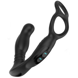 Nexus Stimulateur de prostate avec Cockring Simul8 Nexus 10 x 3.3cm